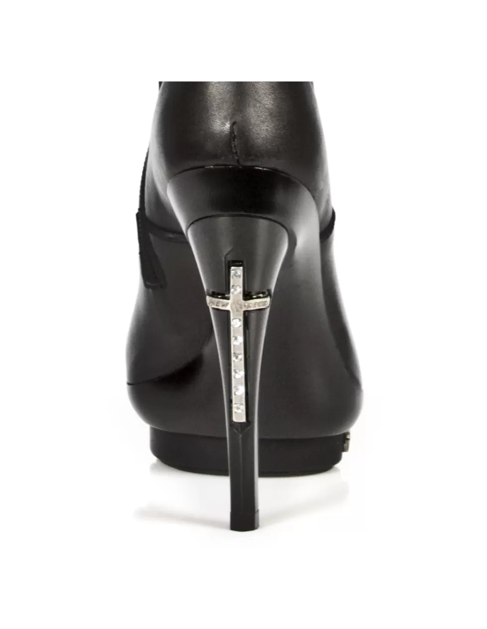 Stivaletti New Rock M-PUNK071-C1 - Stile Punk Underground con Tacco Alto | Edizione Limitata Calzature Dark
