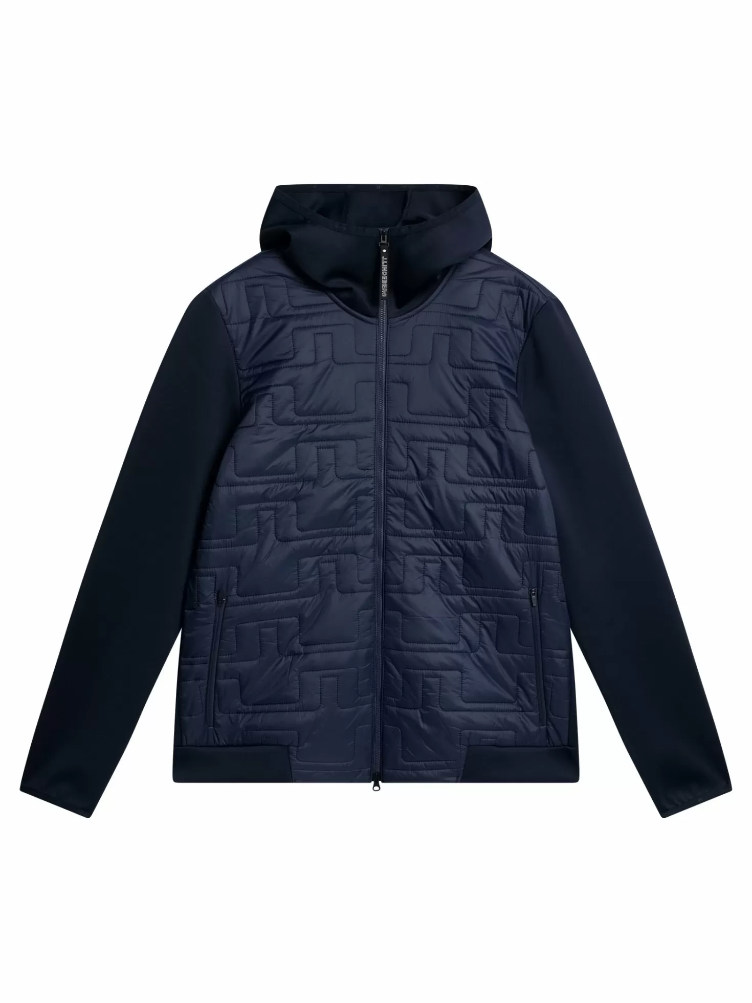Giacca con Cappuccio Ibrida Trapuntata: Stile Moderno e Funzionalità | Collezione Online J.Lindeberg