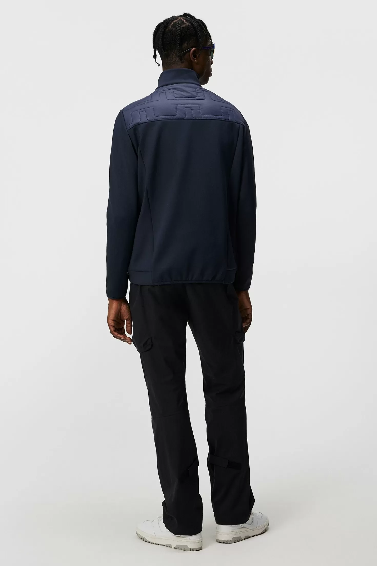 J.Lindeberg Giacca Ibrida Trapuntata - Ultimi Pezzi in Saldi Techwear con Sconti Fino al 50% 

(：
