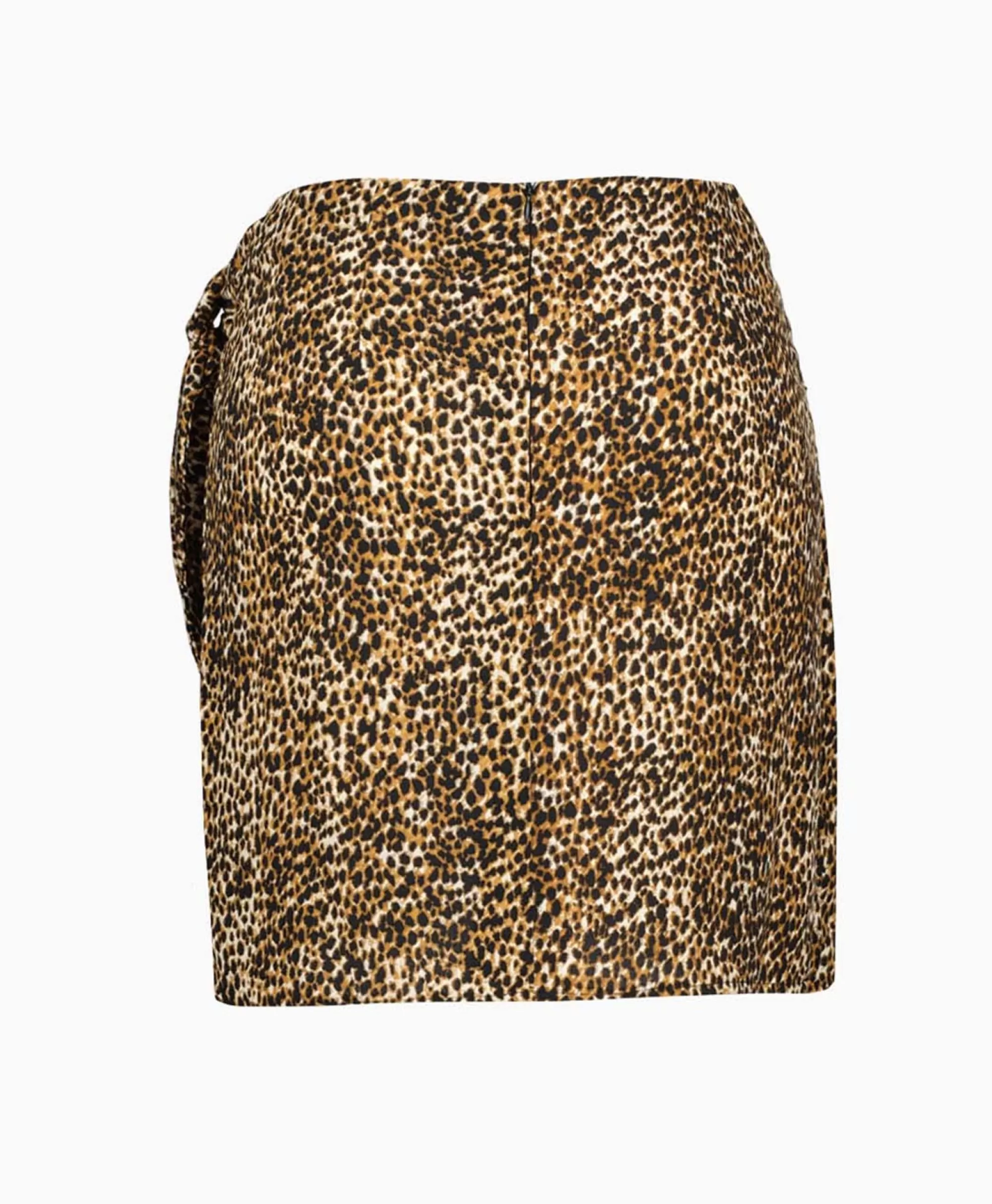 Rokken Collezione Autunno - Gonna Mini Estelle in Tweed Marrone, Linea Raffinata con Chiusura Laterale, Taglio Comfort per Stile Casual Elegante
