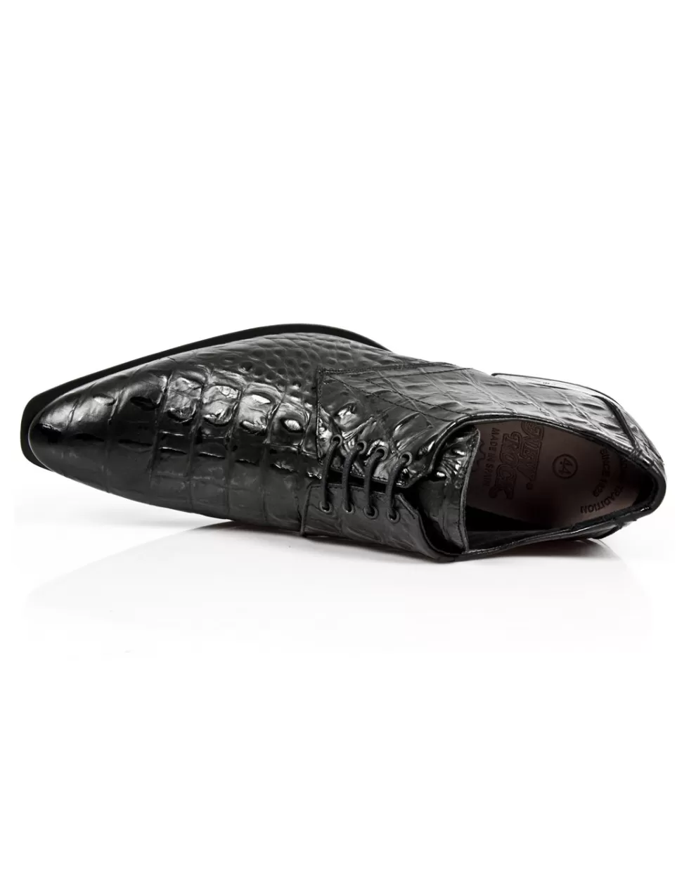 Stivaletti New Rock Newman M2243-C100 - Design Futuristico con Tacco in Acciaio, Edizione Limitata Uomo