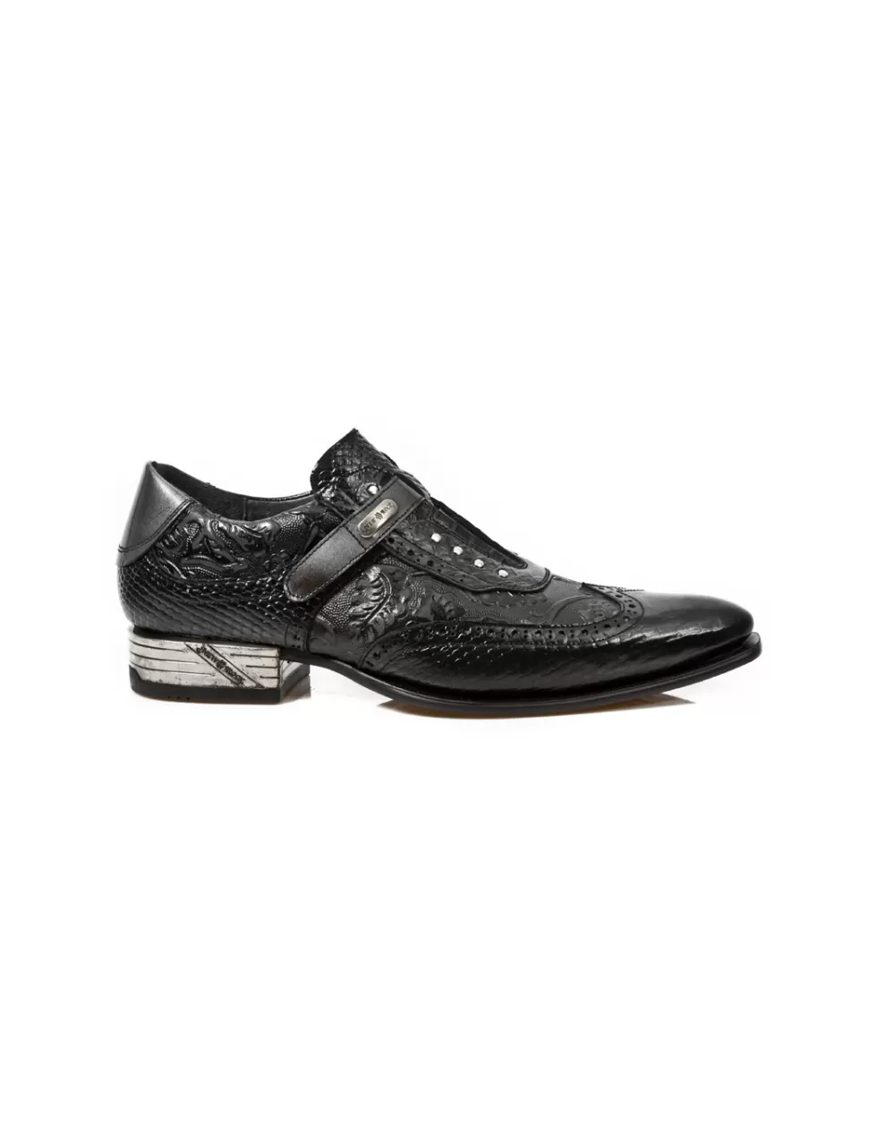 Stivali New Rock Newman NW137-C3 - Stivaletti Unisex in Pelle Scamosciata, Edizione Limitata, Confortevoli con Design Futuristico e Stile Avanguardista