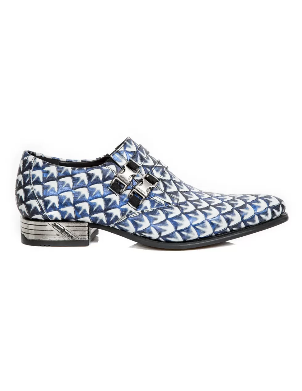Stivali New Rock Newman - Modello M-NW2288/C41 con Design Unico, Tacco Comodo e Stile Futuristico
