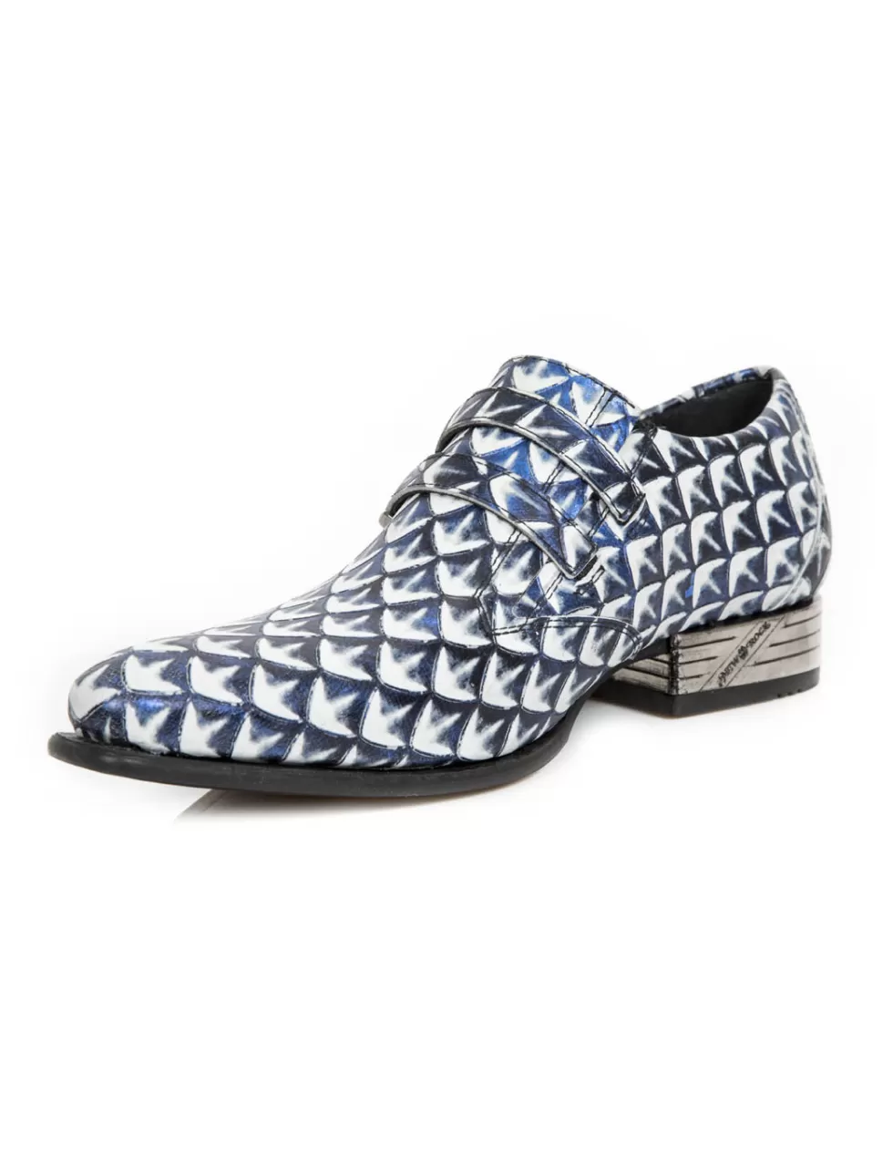 Stivali New Rock Newman - Modello M-NW2288/C41 con Design Unico, Tacco Comodo e Stile Futuristico