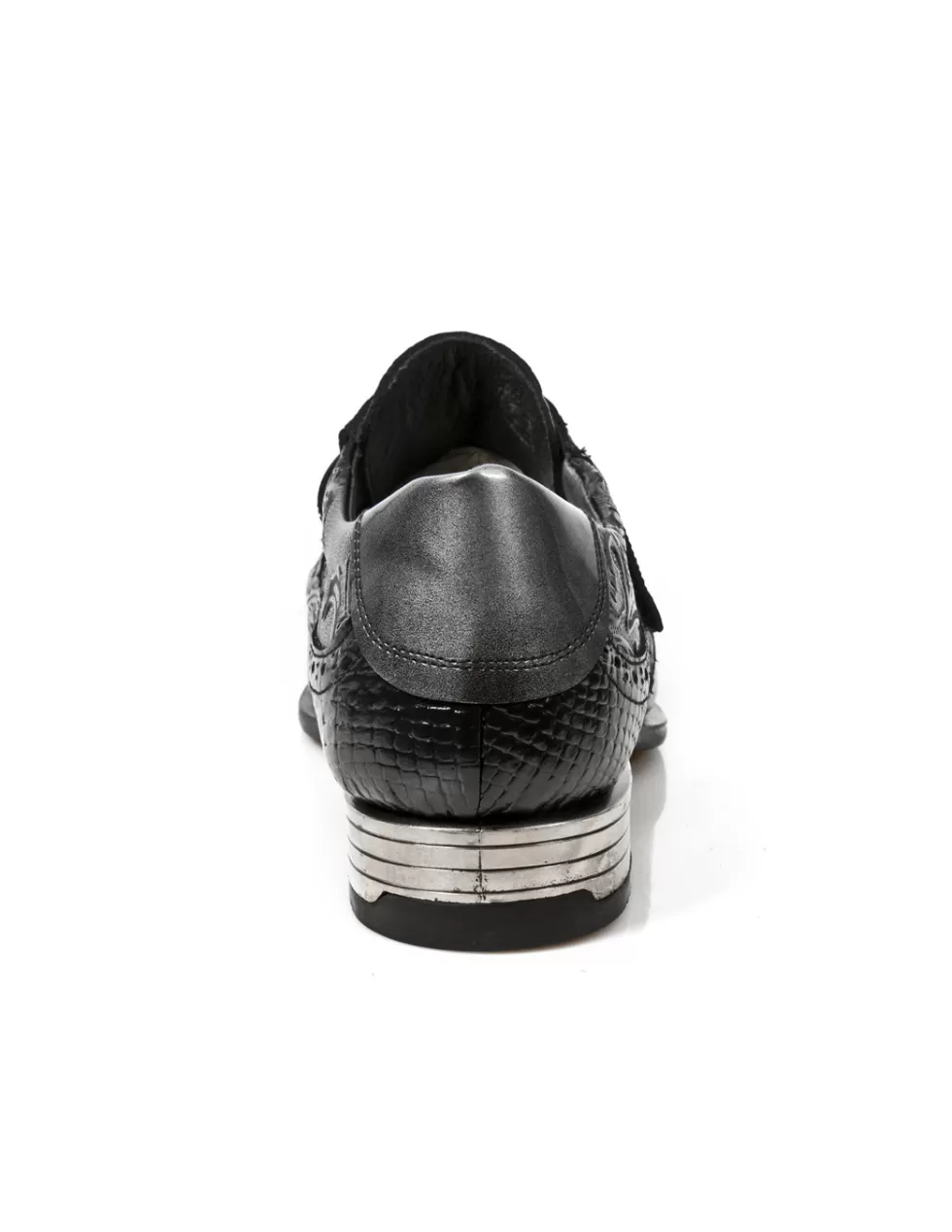 Stivali New Rock Newman NW137-C3 - Stivaletti Unisex in Pelle Scamosciata, Edizione Limitata, Confortevoli con Design Futuristico e Stile Avanguardista