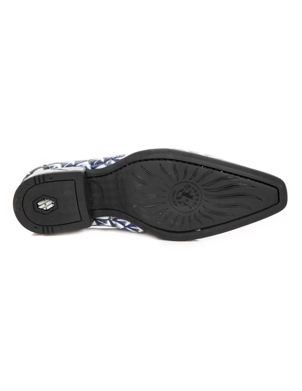 Stivali New Rock Newman - Modello M-NW2288/C41 con Design Unico, Tacco Comodo e Stile Futuristico
