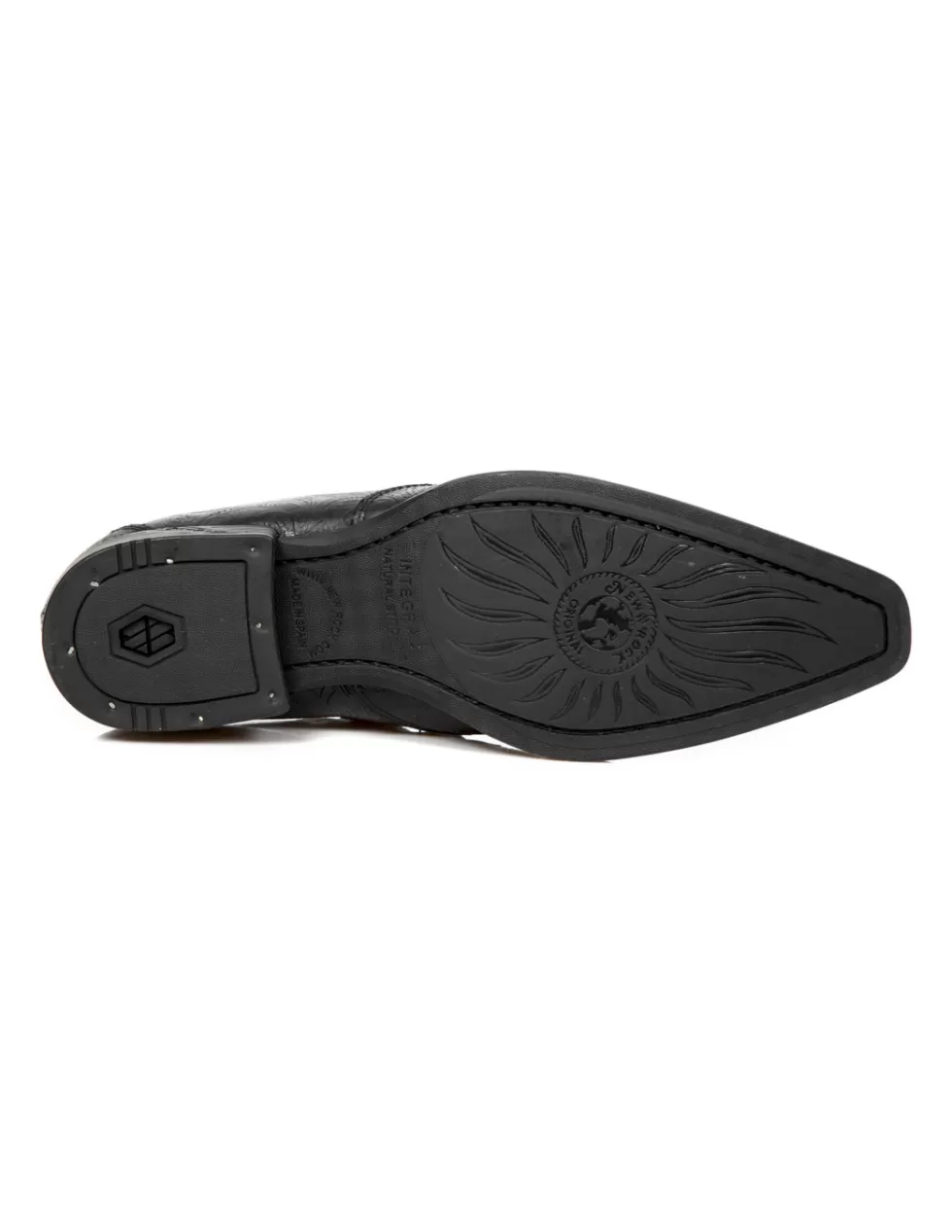 New Rock Scarpone Newman NW228-S1 Nero - Stile Urbano con Design Robusti e Suola Antishock