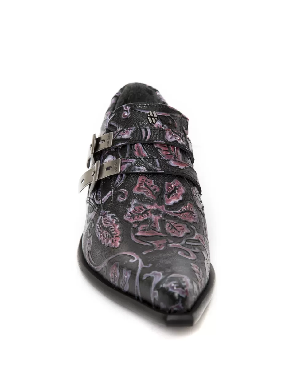 Stivaletti New Rock Newman M2246 in Pelle Scamosciata con Borchie Metalliche - Modello Unisex