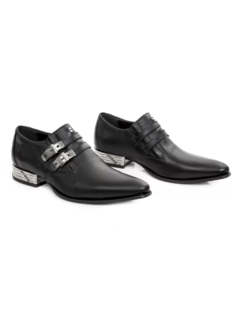 NewRock Stivaletti Urbani M2246-S5 - Scarpe in Pelle Rinforzata con Design Robust