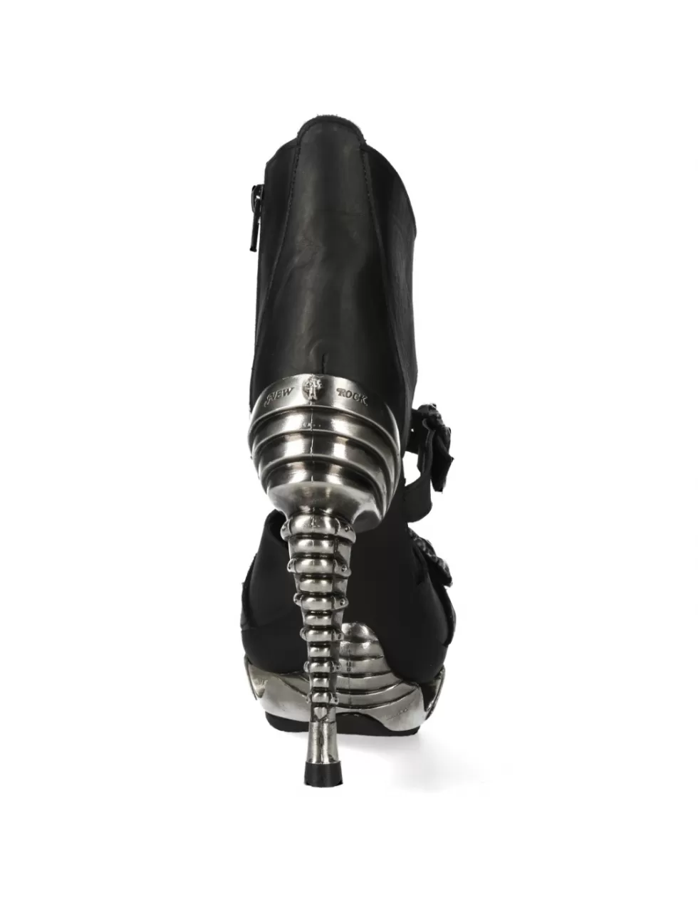 Sandali con Tacco Alto New Rock - Stile Punk Rebellioso, Design Comodo Modello MAGS008-S1