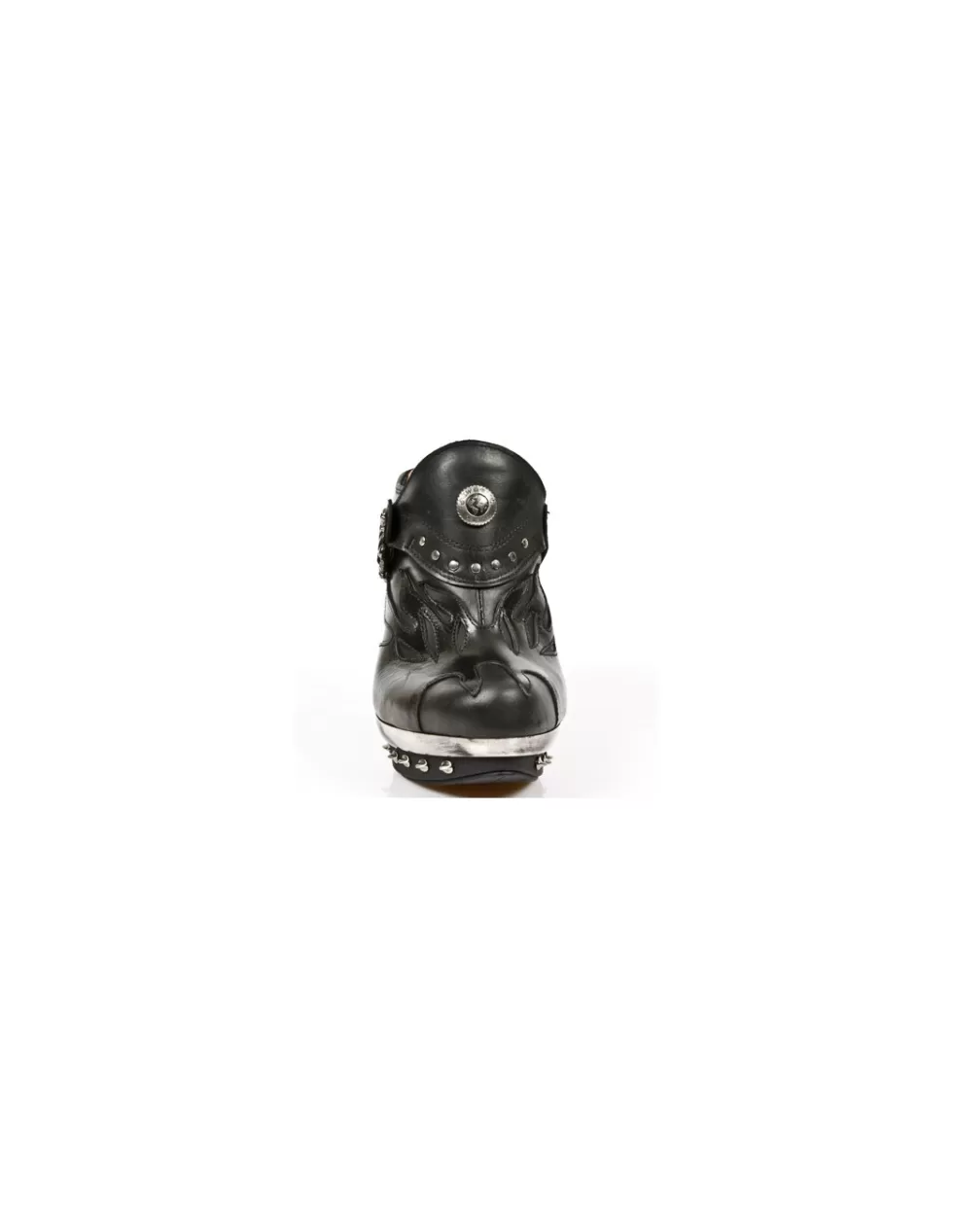 Stivaletti Punk con Plateau New Rock - Tacchi Alti Grungy per Look Impertinenti (Codice Modello M-PUNK032-C5)