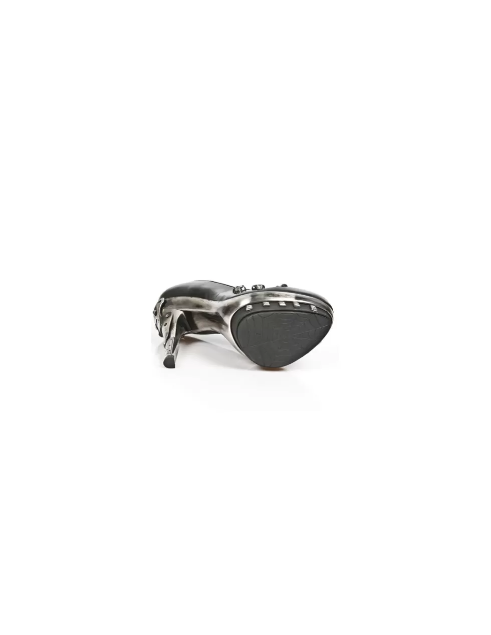Stivaletti New Rock con Tacco - Modello Punk M-PUNK033-C1 | Stile Ribelle e Design Audace per Look Impertinenti