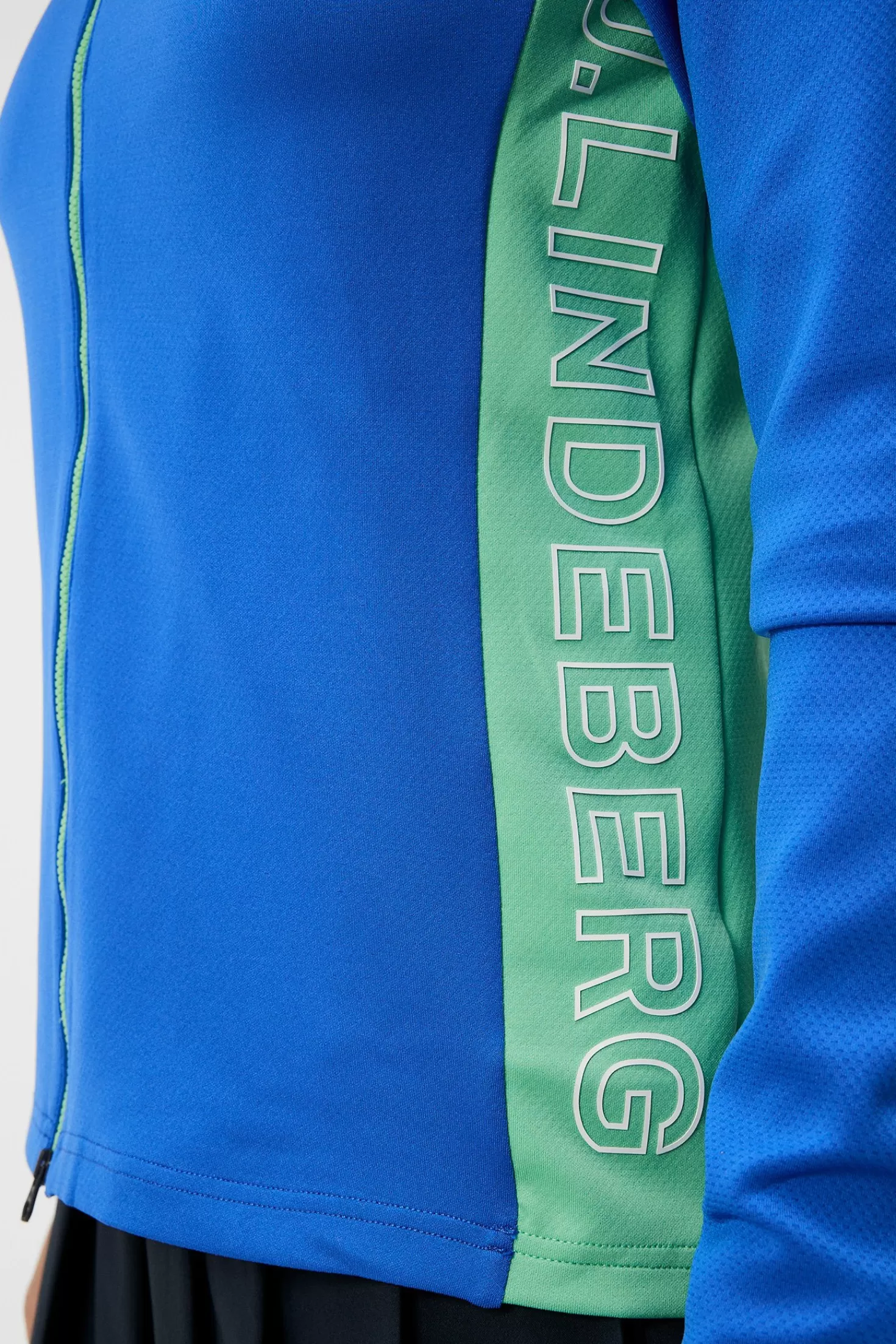 J.Lindeberg - Maglia Termica Solare con Chiusura Lampo Completa per Stratificazione Intelligente 

（：，