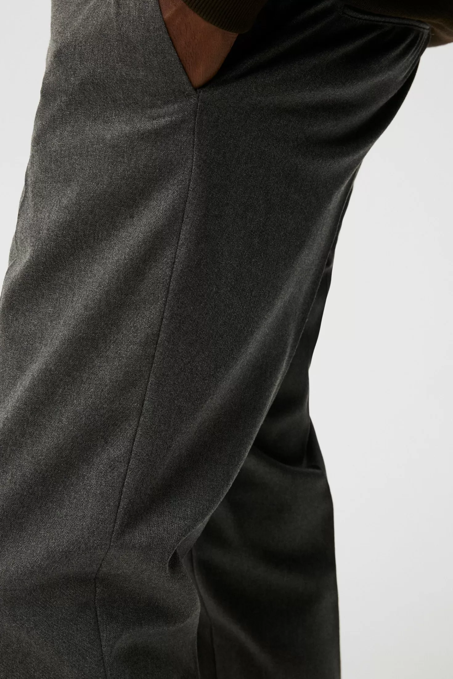 J.Lindeberg Soren - Pantaloni in Flanella Premium con Tocco Elegante (Offerta Limitata)
