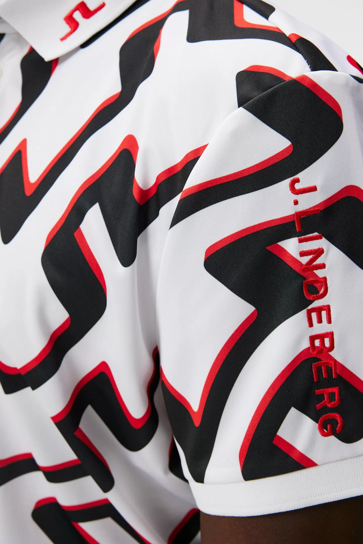 Maglia Polo Tour Tech Design Regolare - Stampa Premium per Stile Sportivo Elegante | Collezione J.Lindeberg
