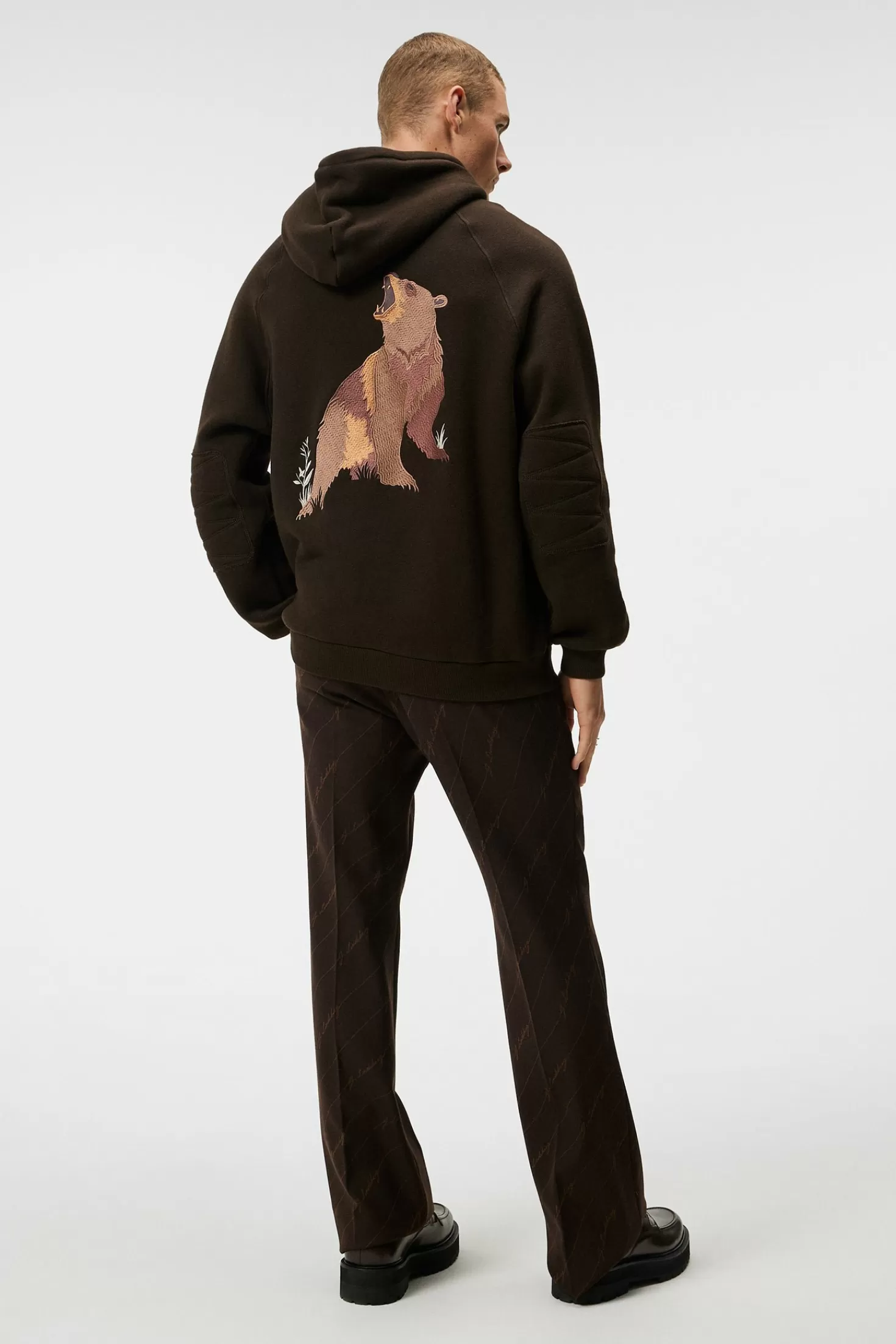 J.LINDEBERG Felpa Wildwood - Cappuccio Oversize in Tessuto Tecnico Autunno-Inverno 2024 | Abbigliamento Sportivo Urbano #JLINDEBERG