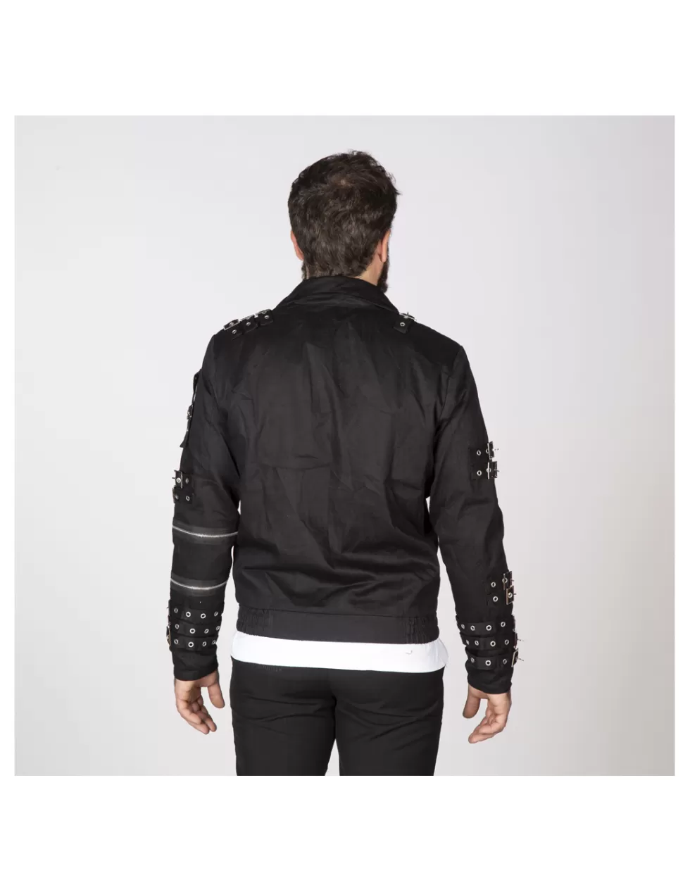 Giacche New Rock Mod. JACK001-S1 - Stile Urbano con Design Futuristico