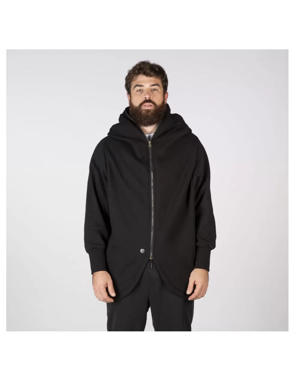 Felpa con Cappuccio New Rock Unisex - Modello W-NRHOODIE13-S1, Stile Urban con Tascone Kangaroo