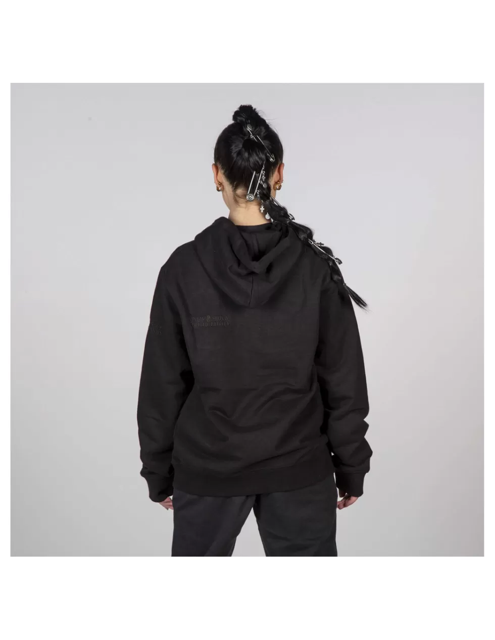 Felpa New Rock Unisex con Cappuccio - Stile Urbano NRHOODIE23-S1 Collezione Autunno/Inverno