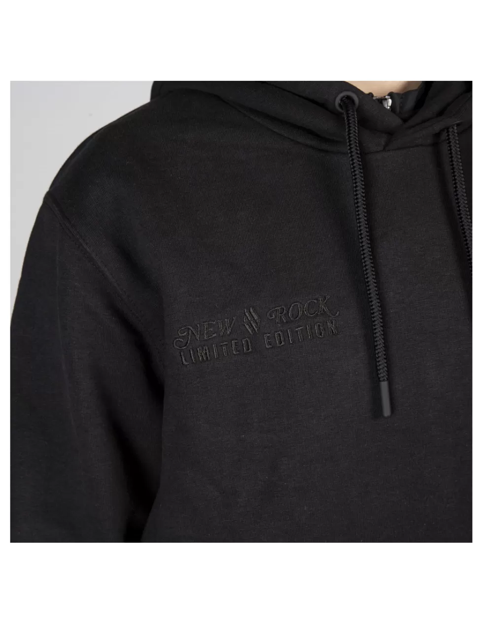 Felpa New Rock Unisex con Cappuccio - Stile Urbano NRHOODIE23-S1 Collezione Autunno/Inverno