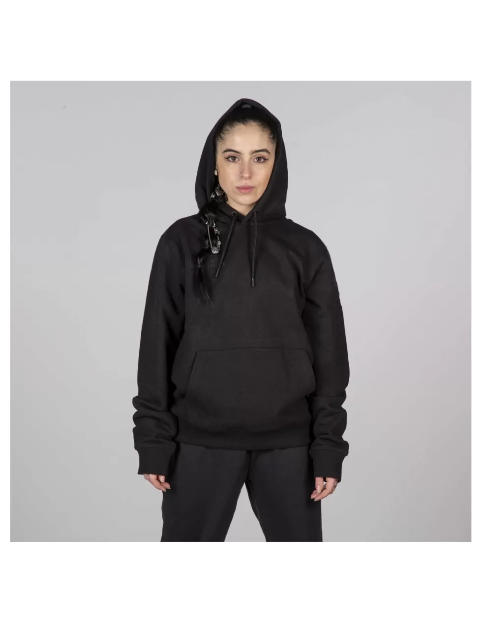 Felpa New Rock Unisex con Cappuccio - Stile Urbano NRHOODIE23-S1 Collezione Autunno/Inverno