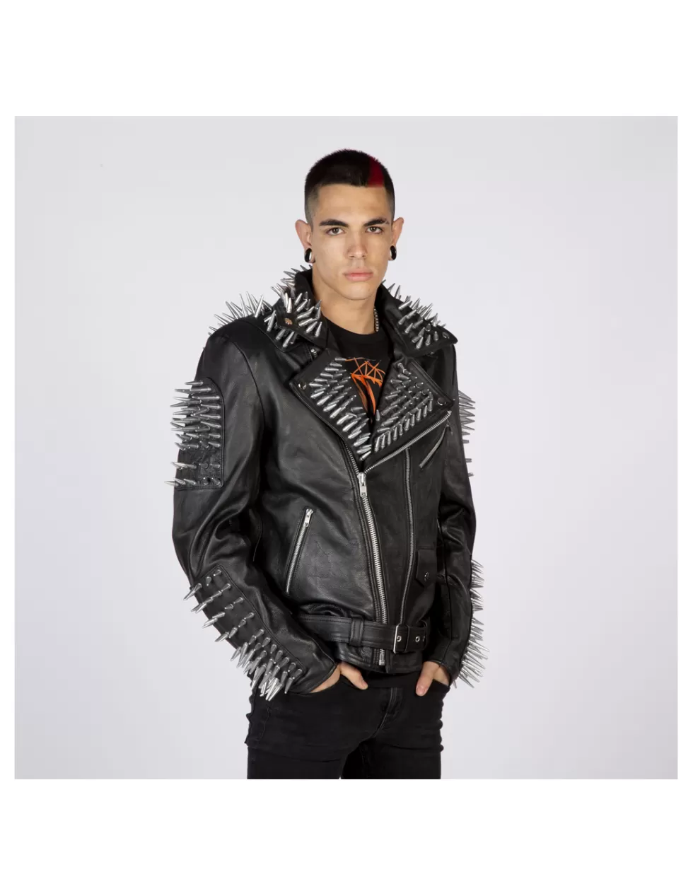 Giubbotto New Rock Modello W-NRLMJ071/S1 - Design Robustezza e Stile Urbano per Donna