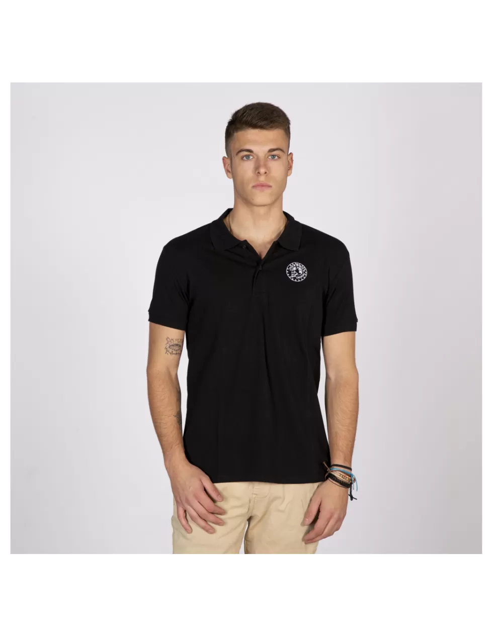 New Rock Maglietta Unisex Essentiale - PS1 Nero Grafite | Cotone Lavato Morbido | Taglia S 

(：，、，