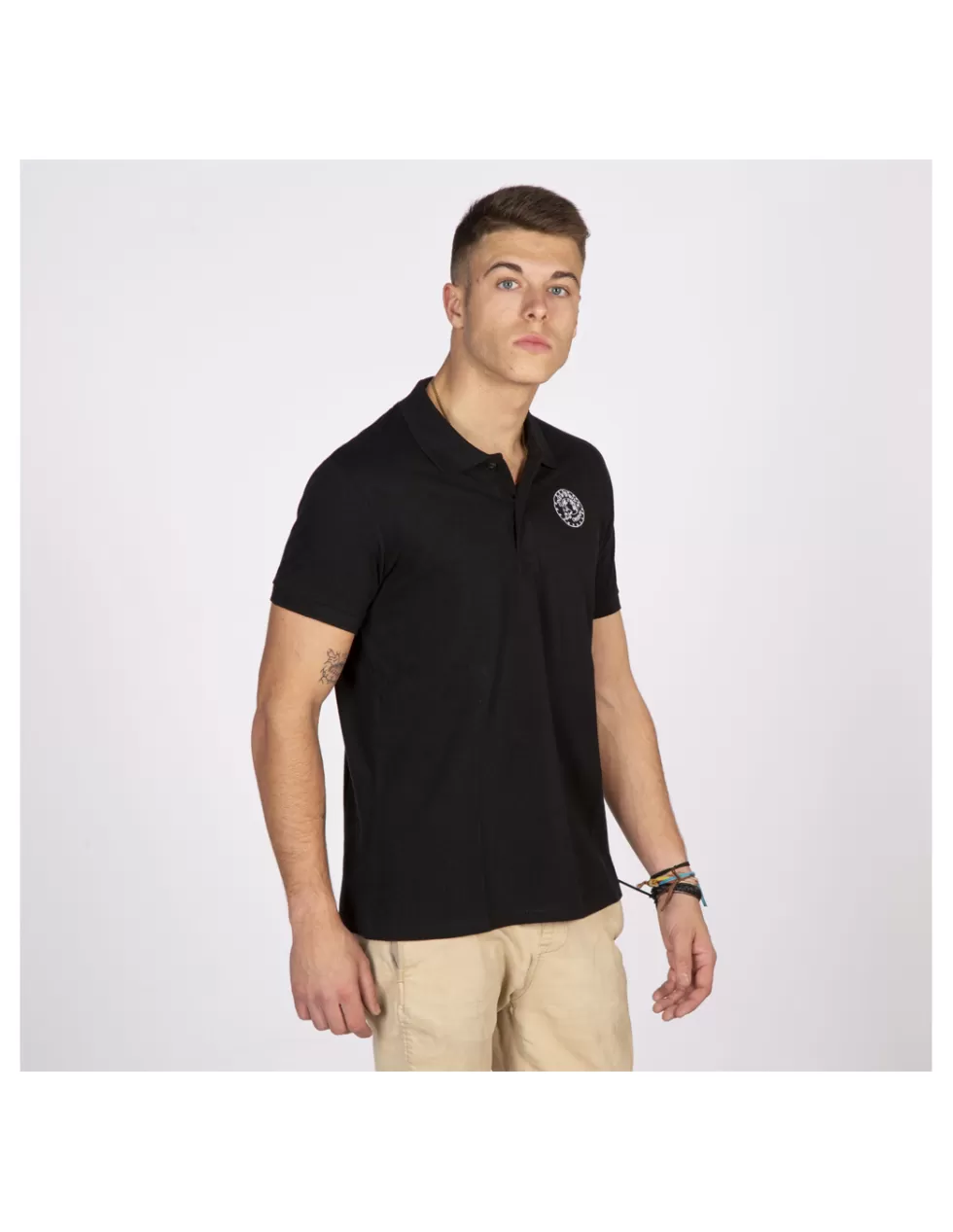 New Rock Maglietta Unisex Essentiale - PS1 Nero Grafite | Cotone Lavato Morbido | Taglia S 

(：，、，