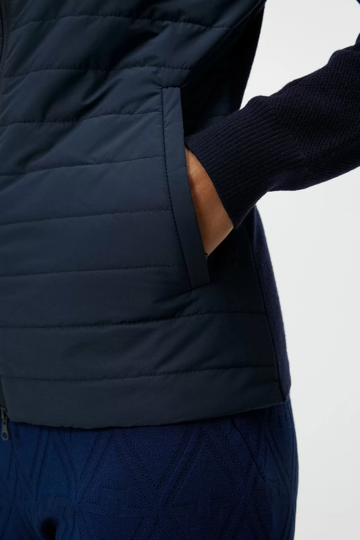 Giacca Ibrida Wren in Maglia Premium - Stile Moderno e Confortevole | Outlet J.Lindeberg