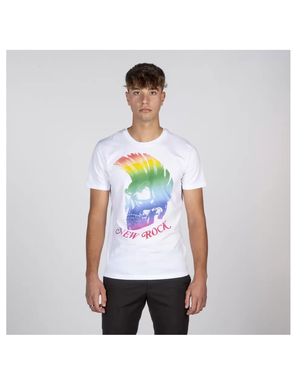 Maglietta Unisex New Rock - Modello TS6 | Stile Streetwear Essential