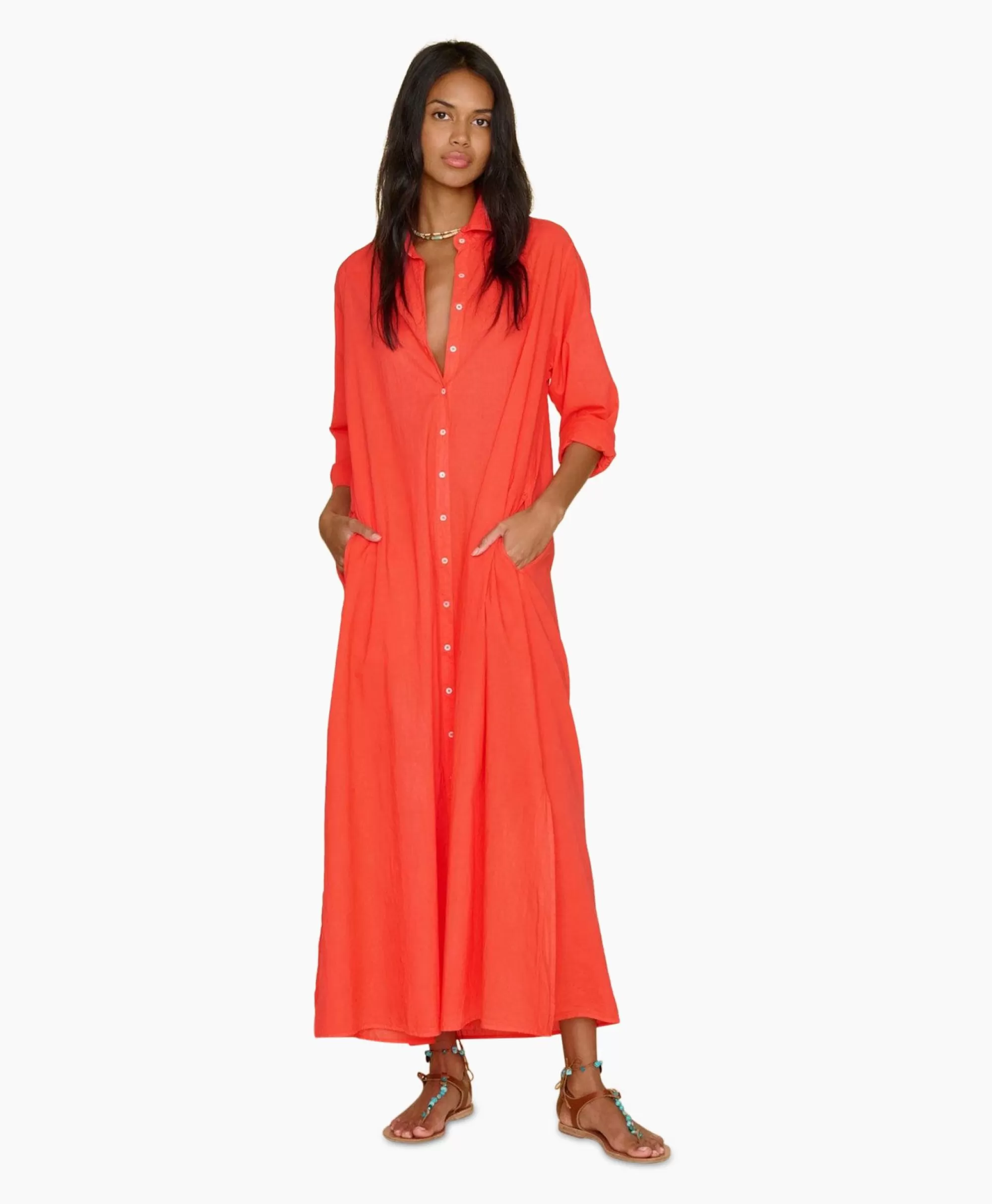 Xirena Abito Lungo da Sposa in Rosso Passione - Vestito Elegante per Cerimonia Boden

（：Boden，，