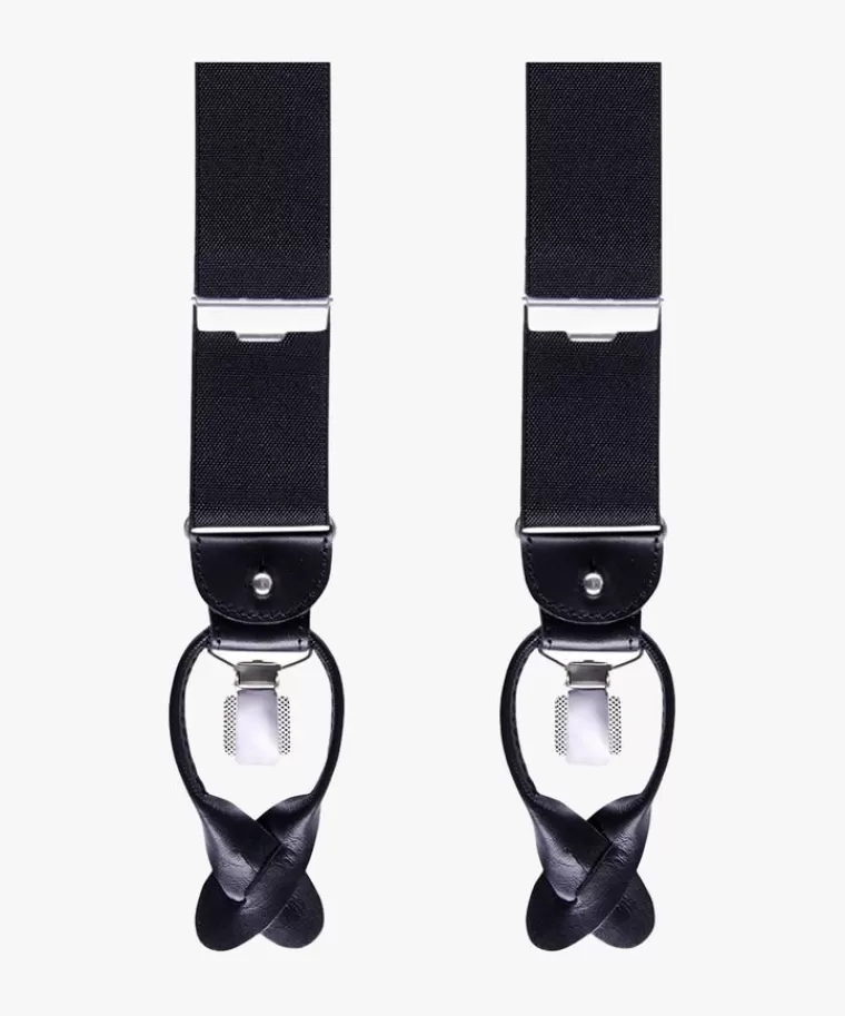 Profuomo Bretelle Classiche Nero - Saldi Estivi Esclusivi
